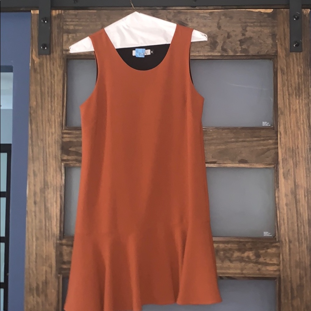 only worn once!! Brown dress